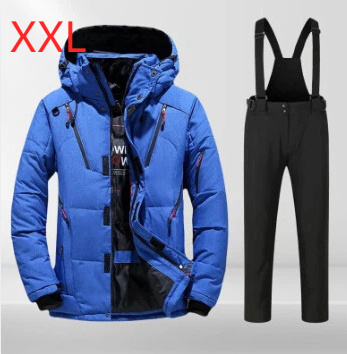 Outdoor Windproof Hooded Jacket Leisure Sports Coat With Pockets Warm Mens Clothing - Image 10