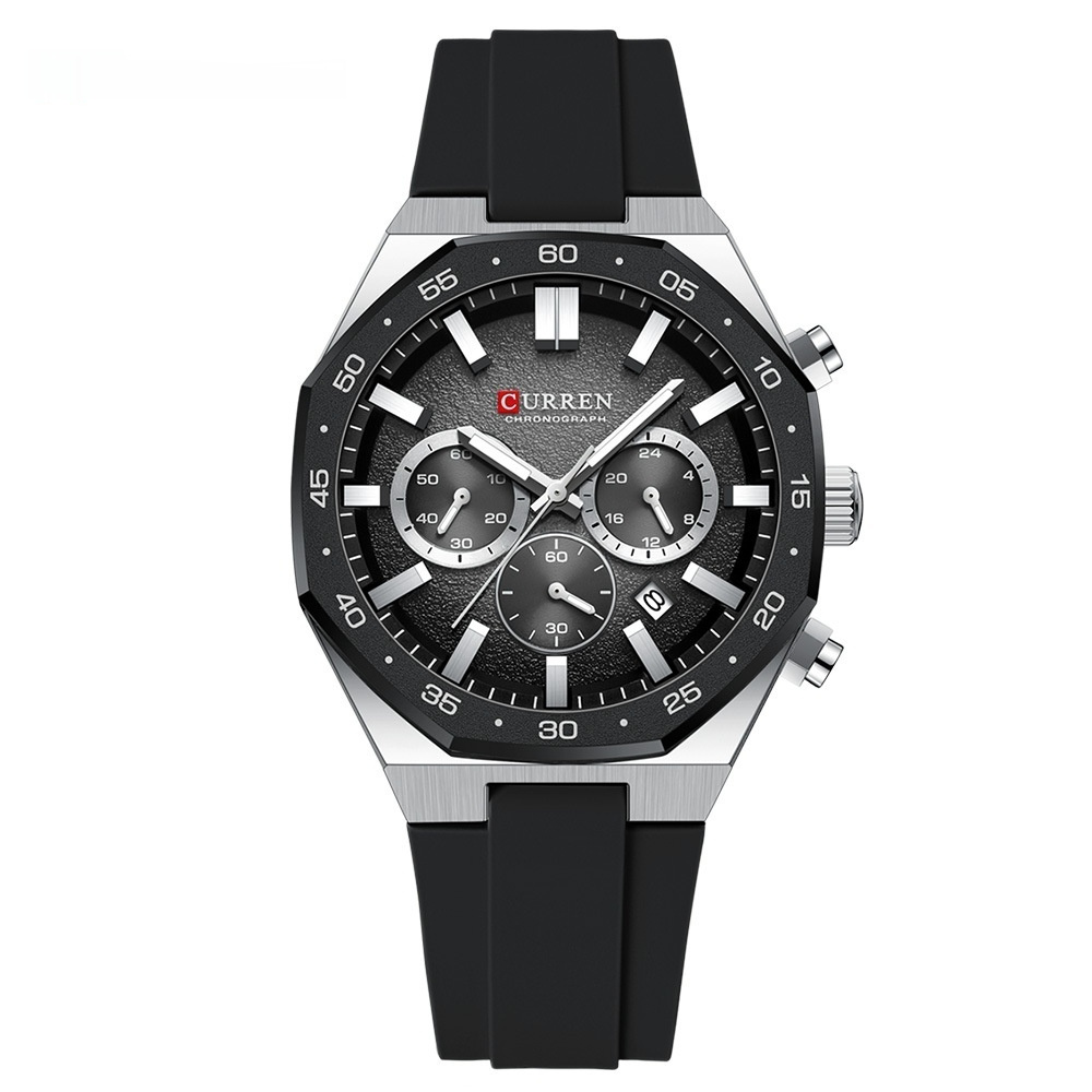 Calendar Waterproof Six-hand Mens Watch - Image 6