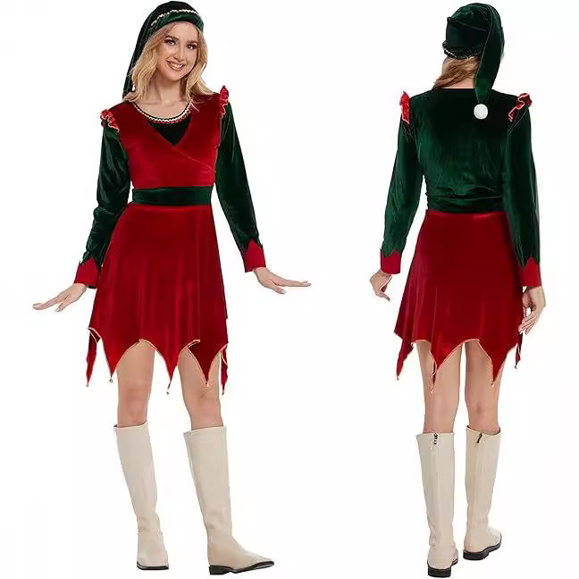 Christmas Elf Clothing And Dress Women - Image 2
