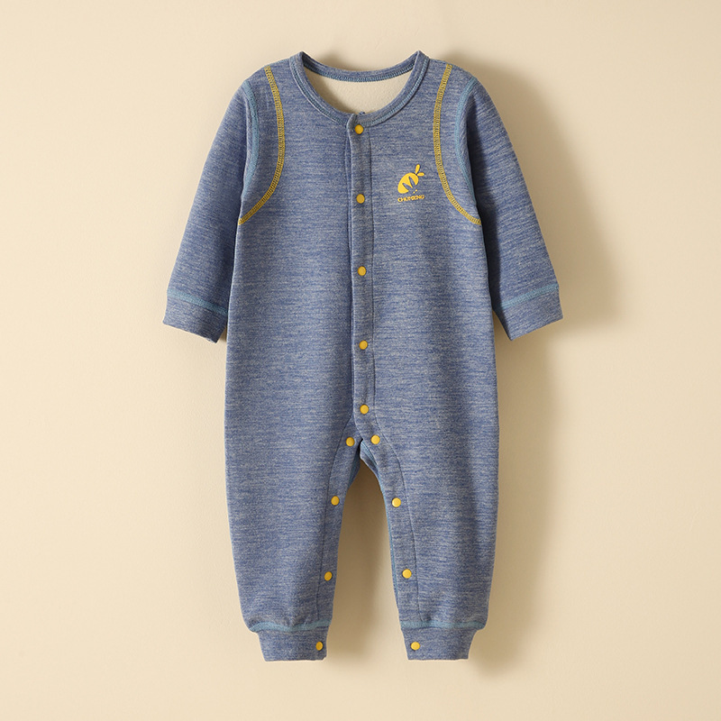 Baby Plus Velvet Warm Clothing Dralon Fever - Image 7