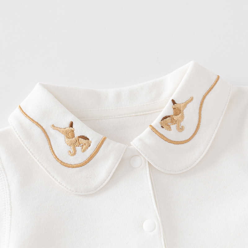 Summer Clothing Newborn Summer Thin Baby Jumpsuit - Image 2