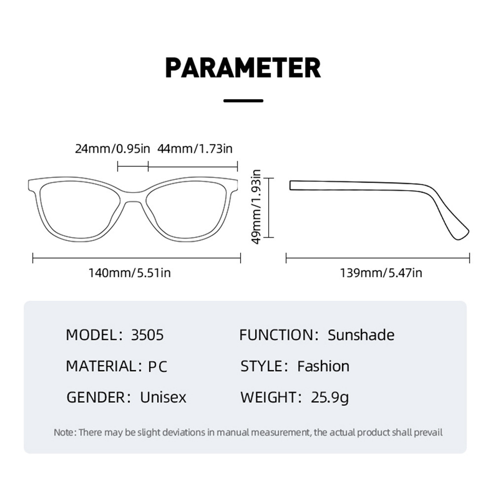 New Simple Sunglasses Round Rim Sunglasses - Image 2