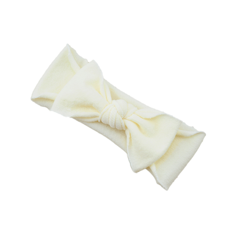 Baby Hair Accessories Solid Color Knotted Headband - Image 5