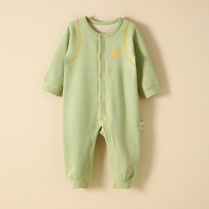 Baby Plus Velvet Warm Clothing Dralon Fever - Image 5