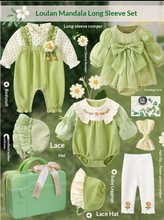 High-end Baby Clothing Gift Set For Baby Girls - Image 5
