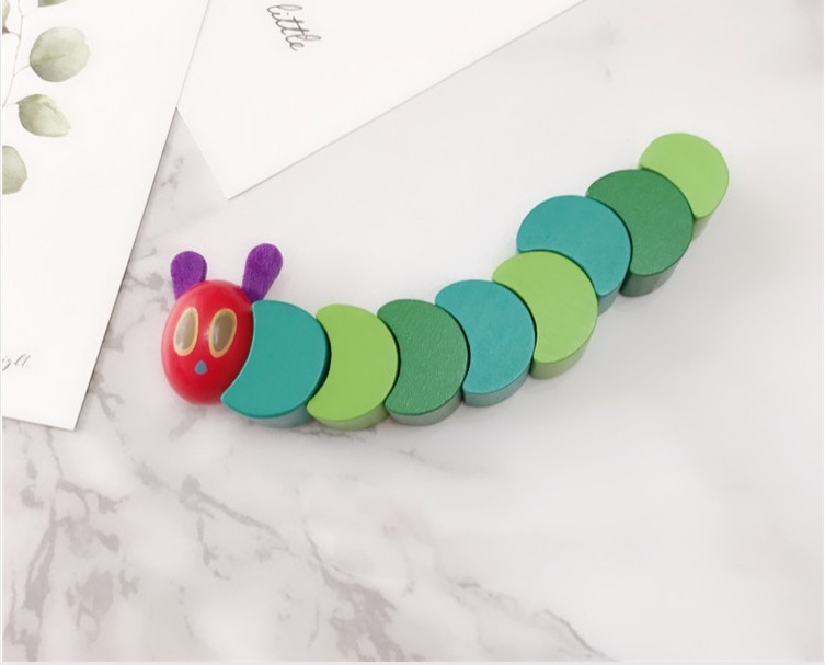 Wooden Toys Worm Hunger Educational Toys - Image 4