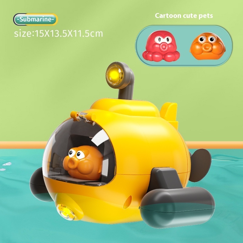 Water Toys Luminous Catapult Submarine Bath Toys - Image 6