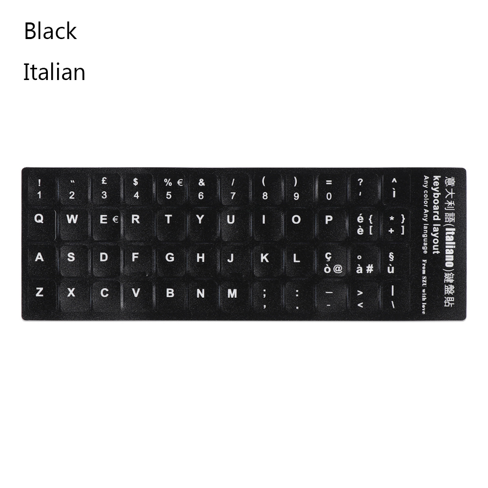 Laptop Keyboard Stickers Japanese Korean French Russian - Image 10