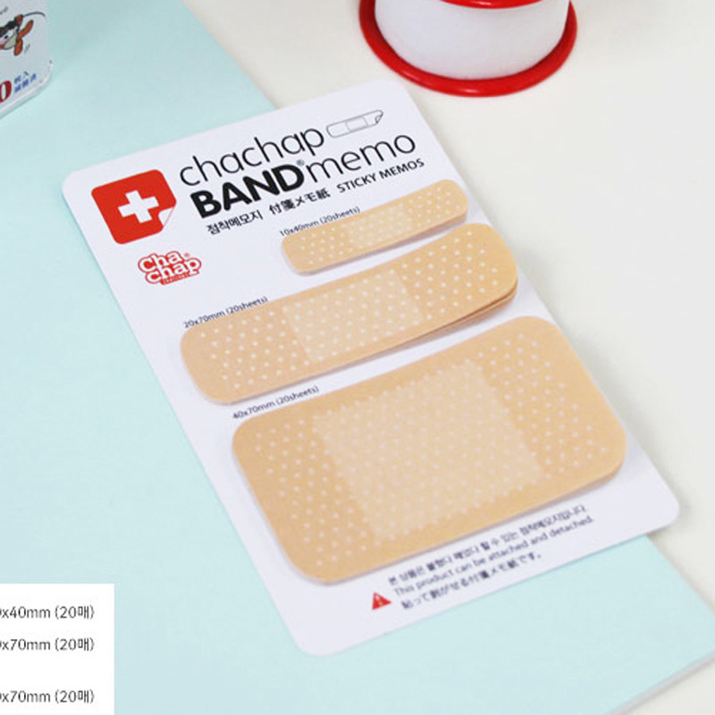 Adhesive Bandage Shape Sticky Notes Memo Note - Image 8