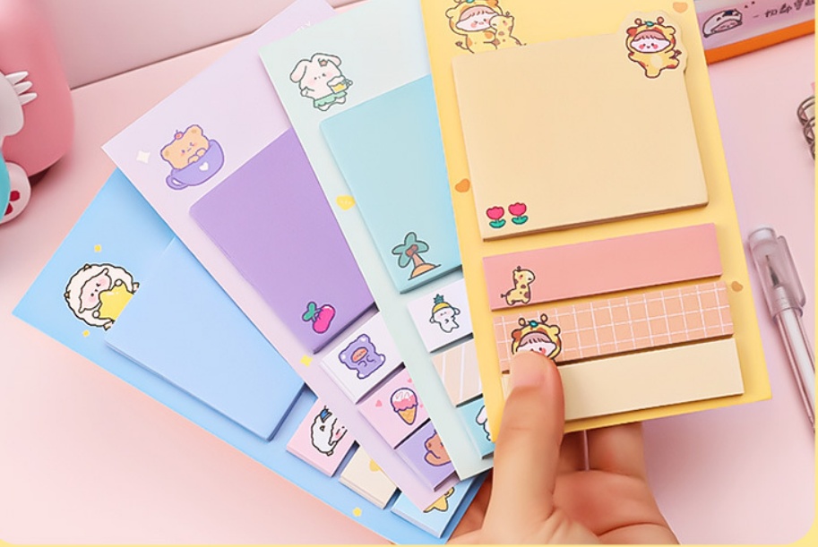 Cartoon Sticky Notes Cute And Sticky - Image 2