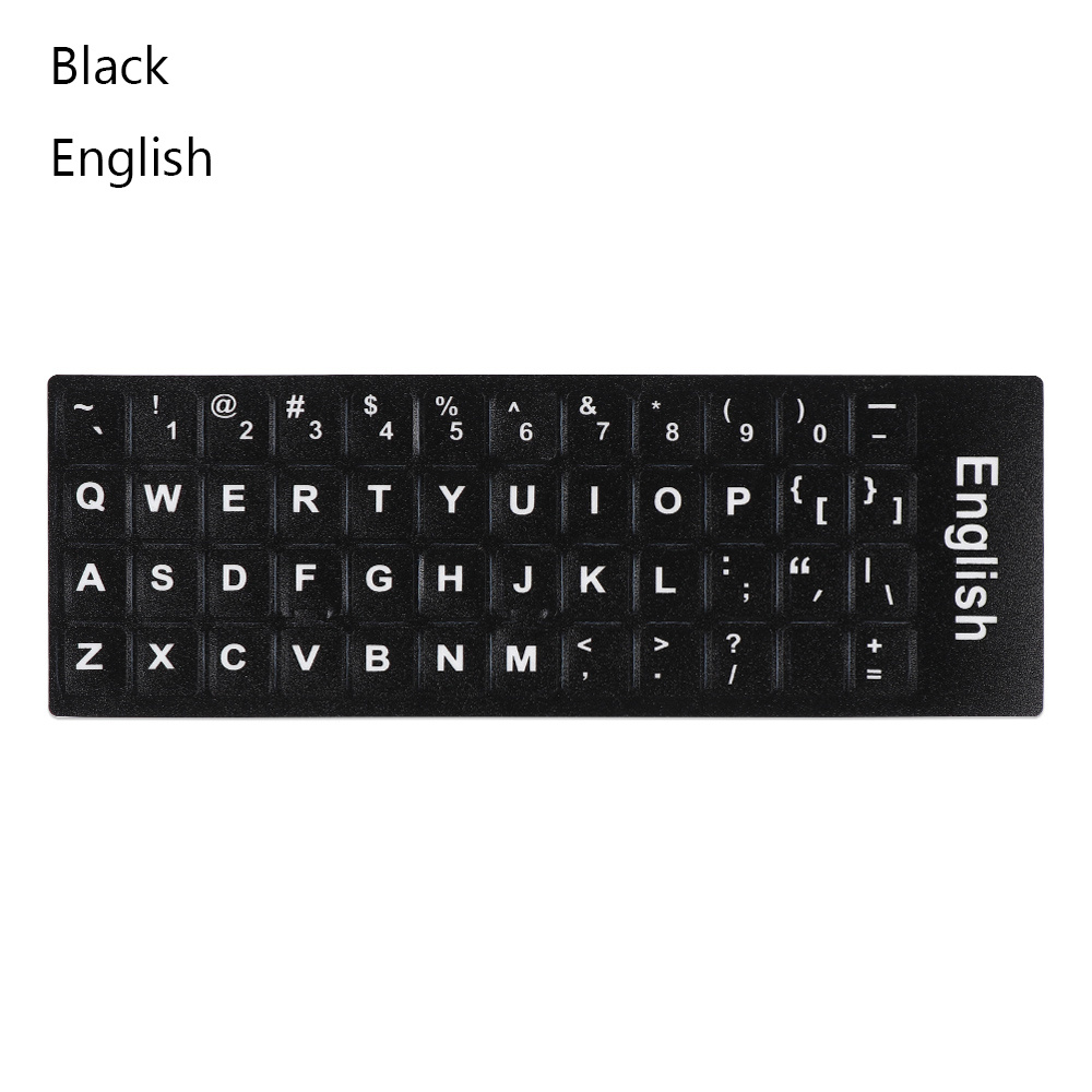 Laptop Keyboard Stickers Japanese Korean French Russian - Image 9