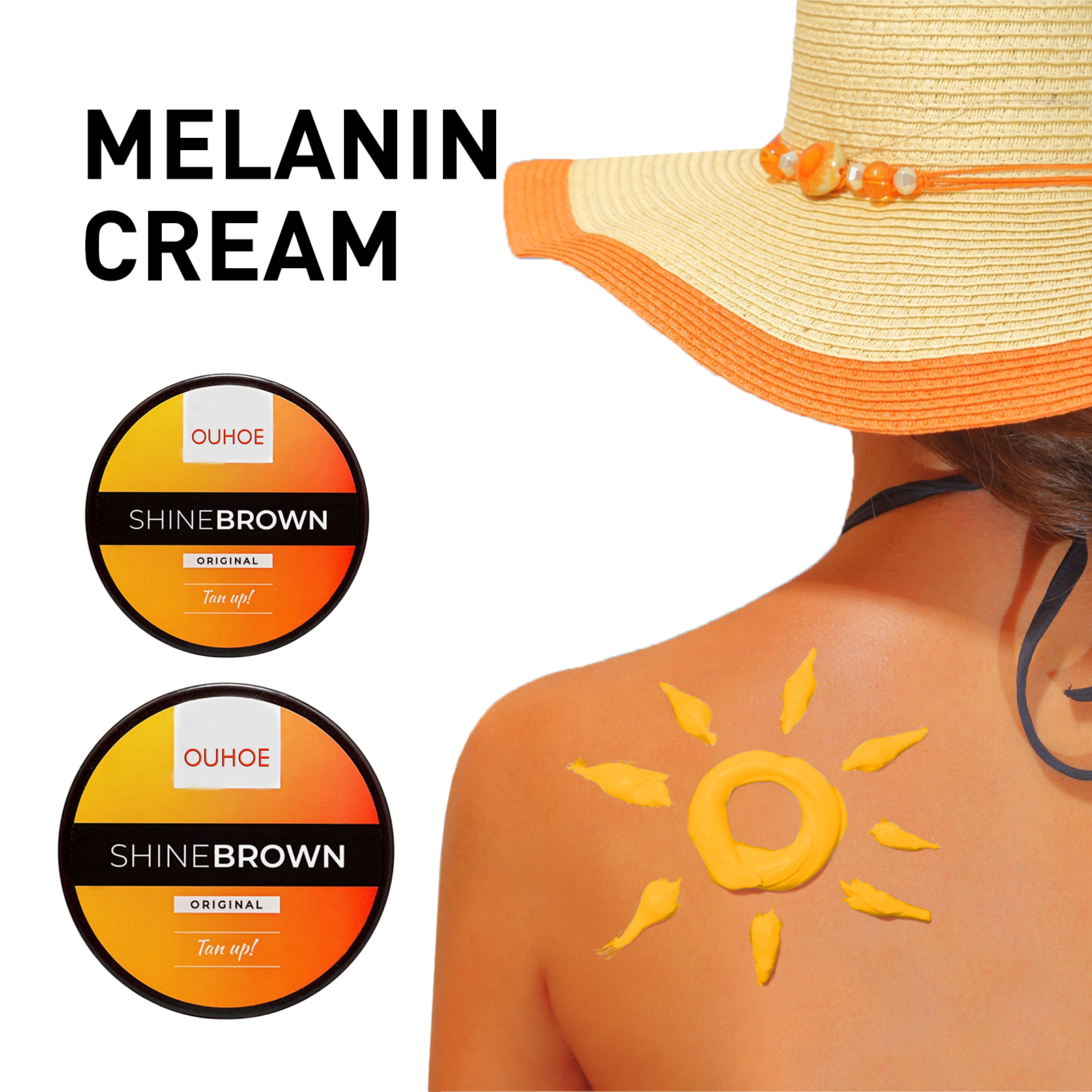 OUHOE Black Cream Aloe Vera Gel - Image 2