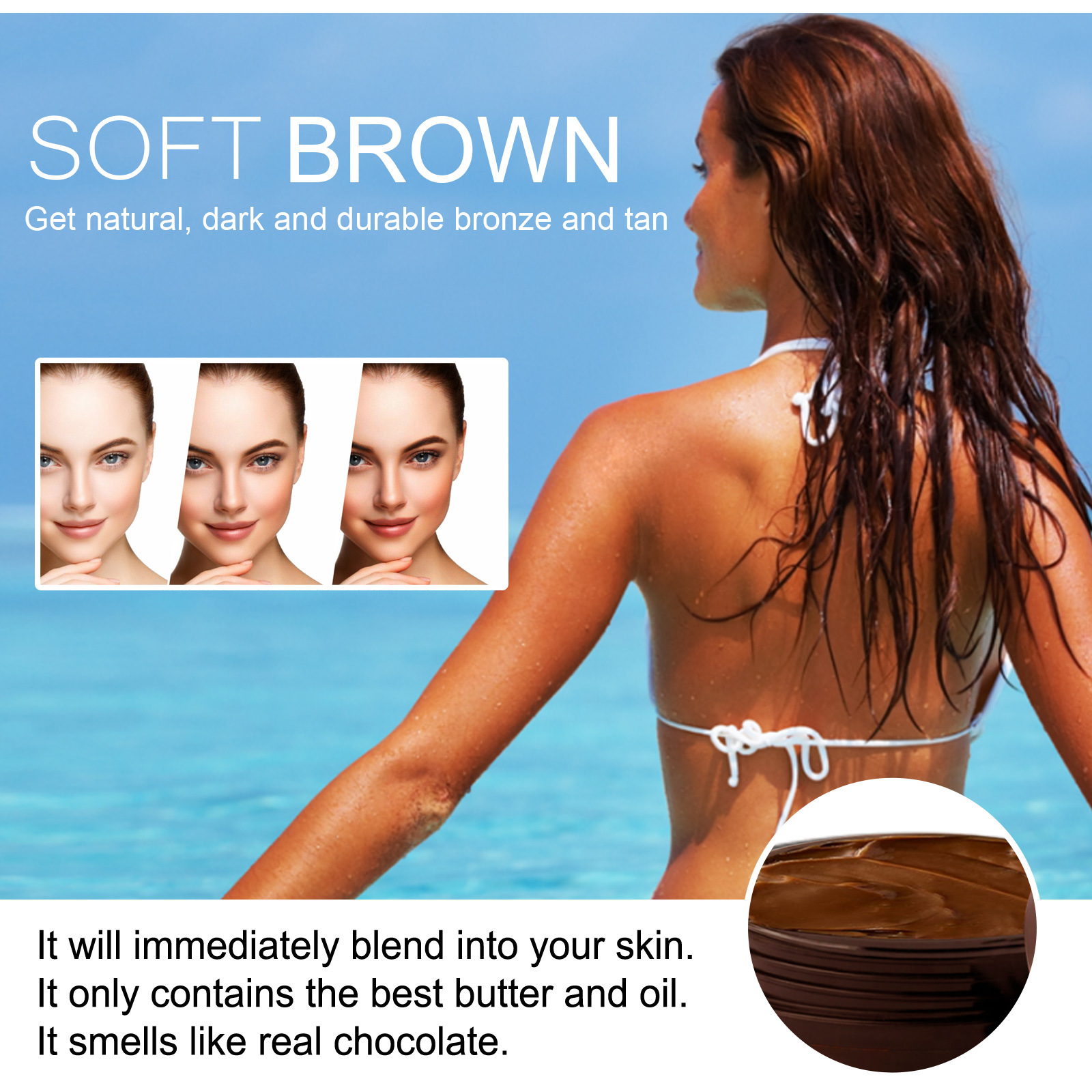 OUHOE Soft Brown, Summer Seaside - Image 3