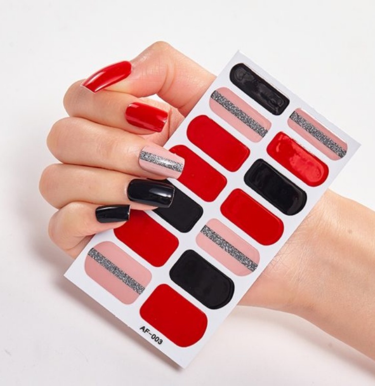 Nail Stickers, Nail Polish Glue, Full Nail Stickers - Image 2