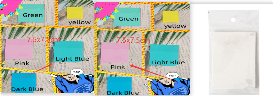 Transparent Post-it Notes Student Notes - Image 2