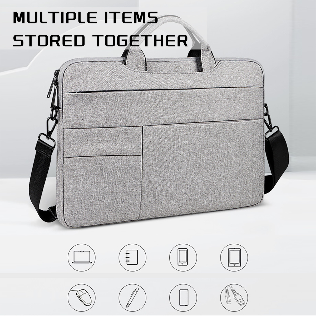 13-15.6 Inch Laptop Bag Business Leisure Or School Laptop Bag - Image 4