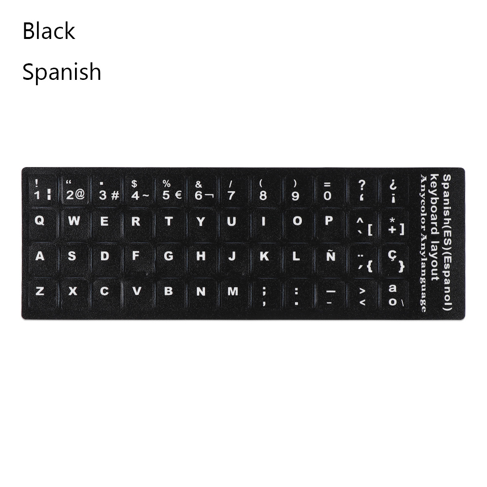 Laptop Keyboard Stickers Japanese Korean French Russian - Image 5
