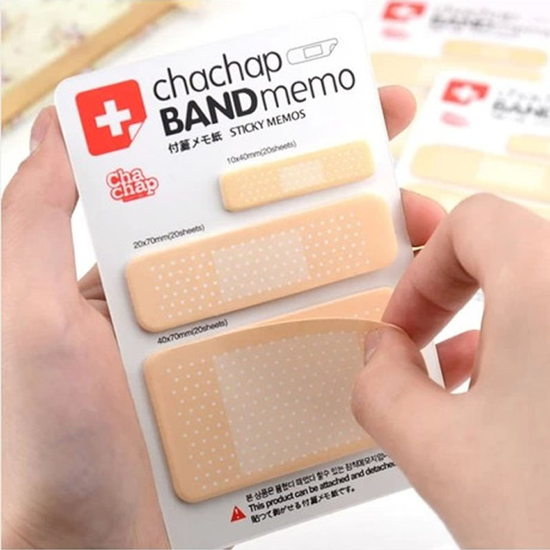 Adhesive Bandage Shape Sticky Notes Memo Note - Image 3