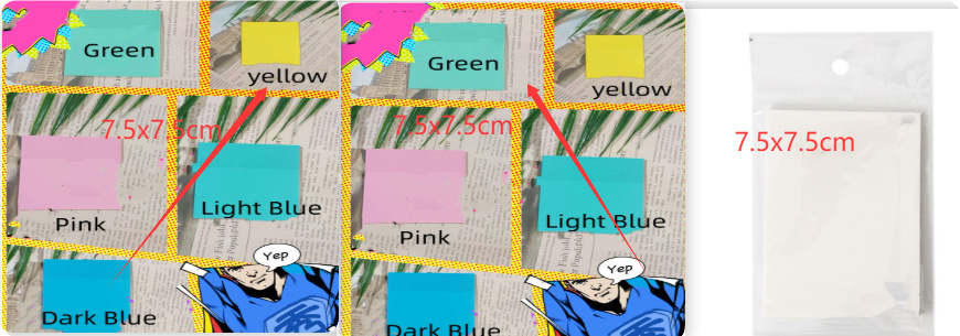 Transparent Post-it Notes Student Notes - Image 6
