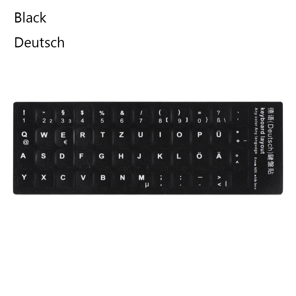 Laptop Keyboard Stickers Japanese Korean French Russian - Image 6