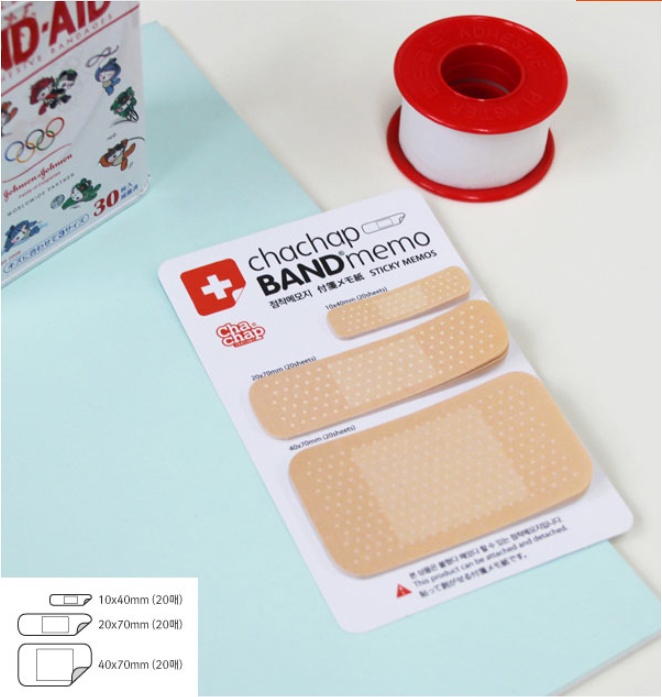 Adhesive Bandage Shape Sticky Notes Memo Note - Image 6