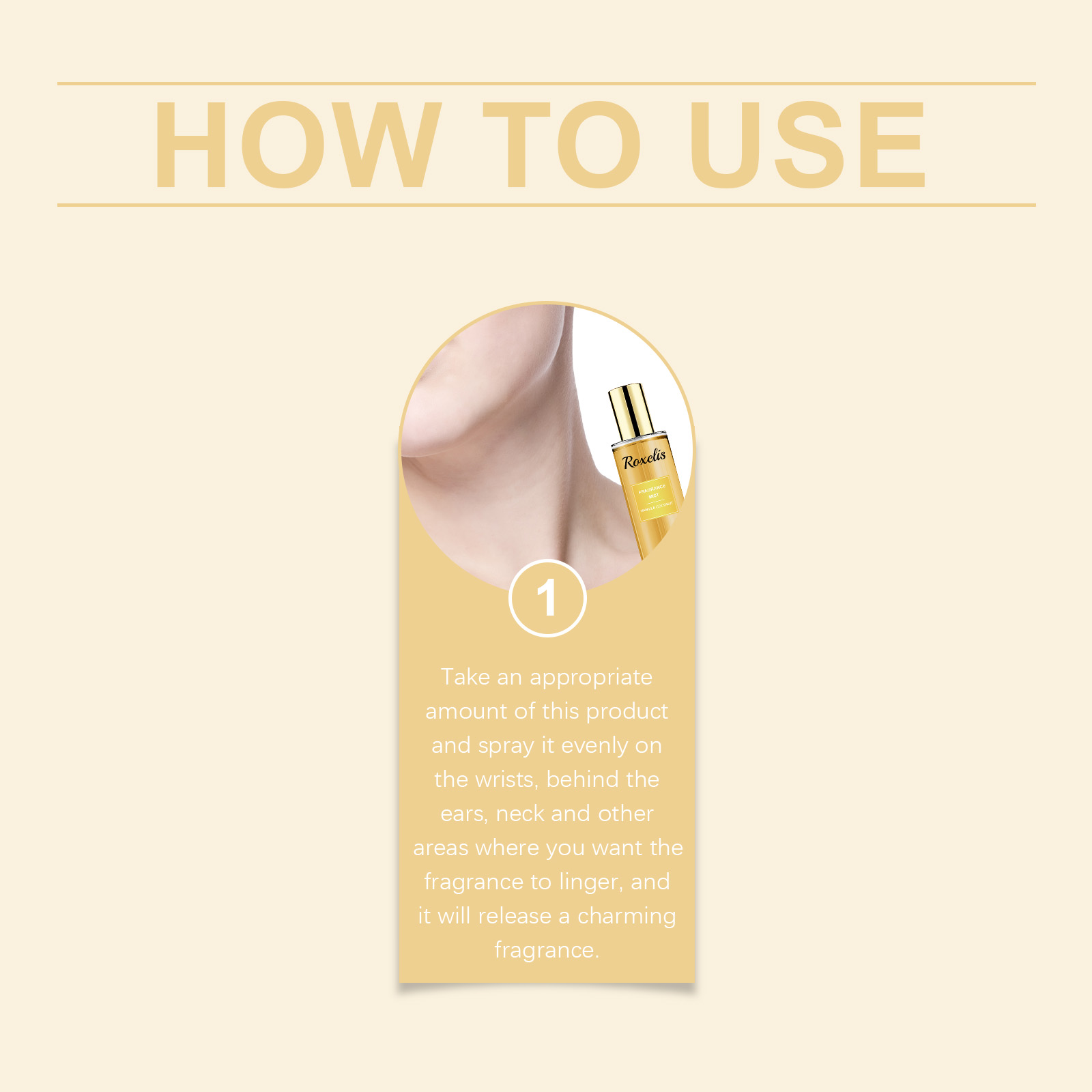 Roxelis Vanilla Coconut Fragrance Spray - Image 6